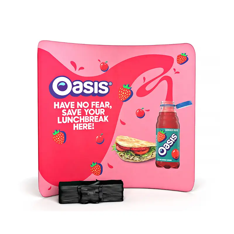 Kurvenhintergrundrahmen